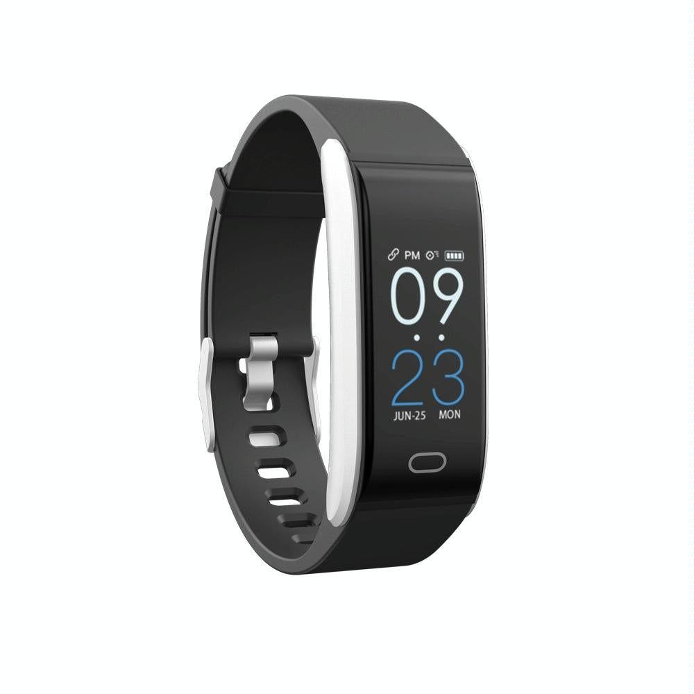 Waterproof Smart Bracelet With Call Heart Bp Sleep And Sedentary Monitoring - Ip67 - Black