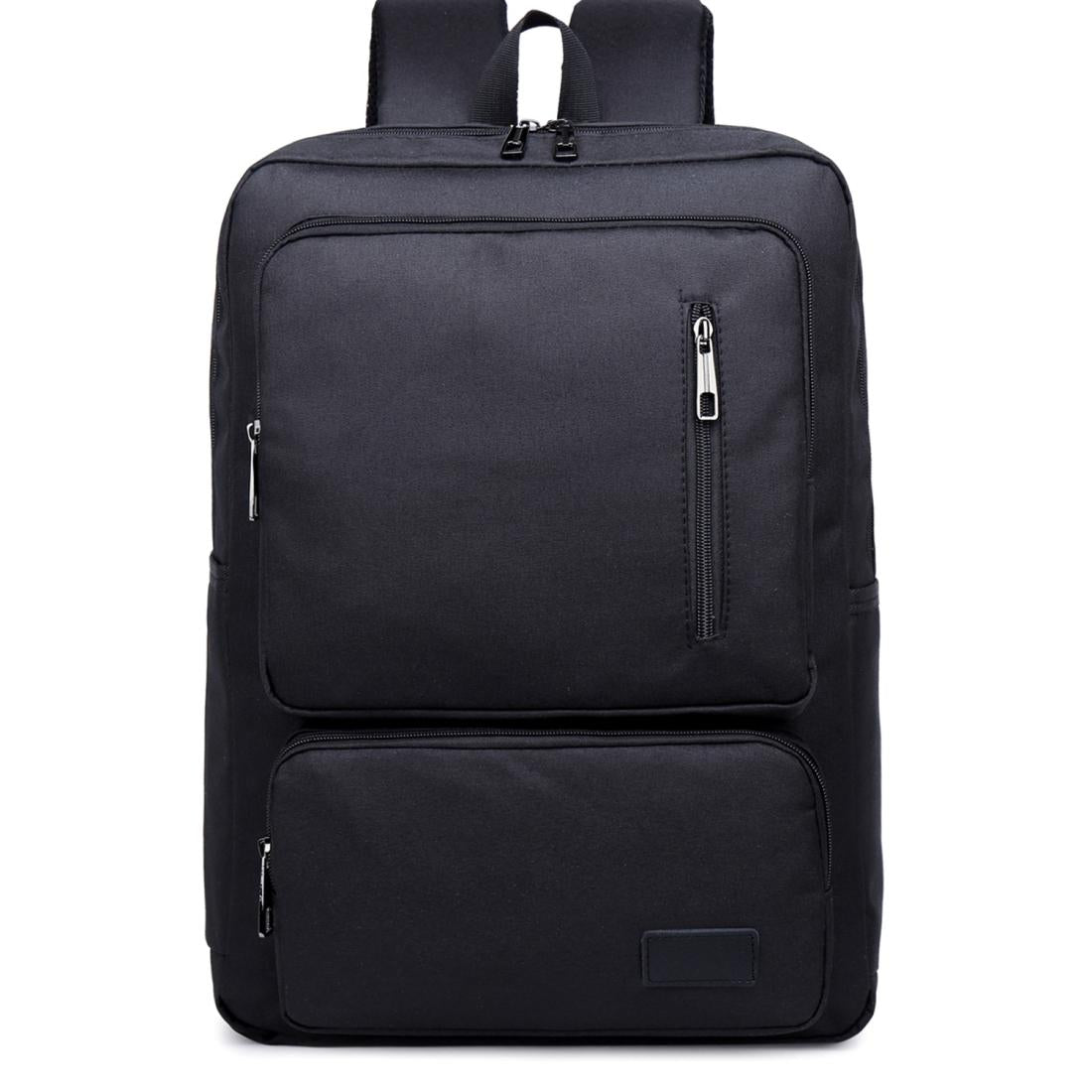Stylish Notebook Tablet Backpack - Spacious &amp; Casual - Black