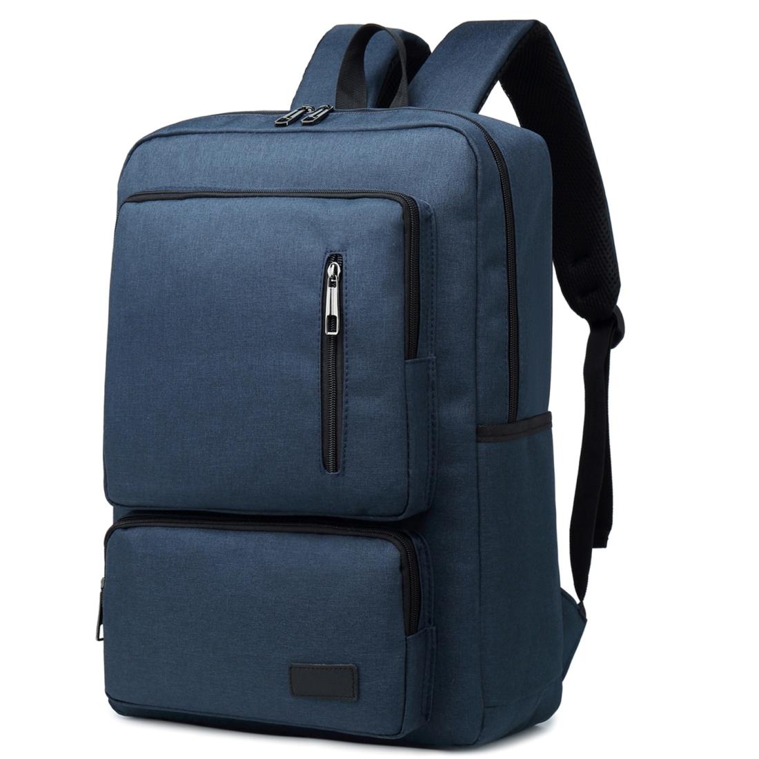 Stylish Notebook Tablet Backpack - Spacious & Casual - Black