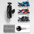 Universal 25mm Motorcycle Rearview Mirror Mount for Gopro Hero12 with Ball Head