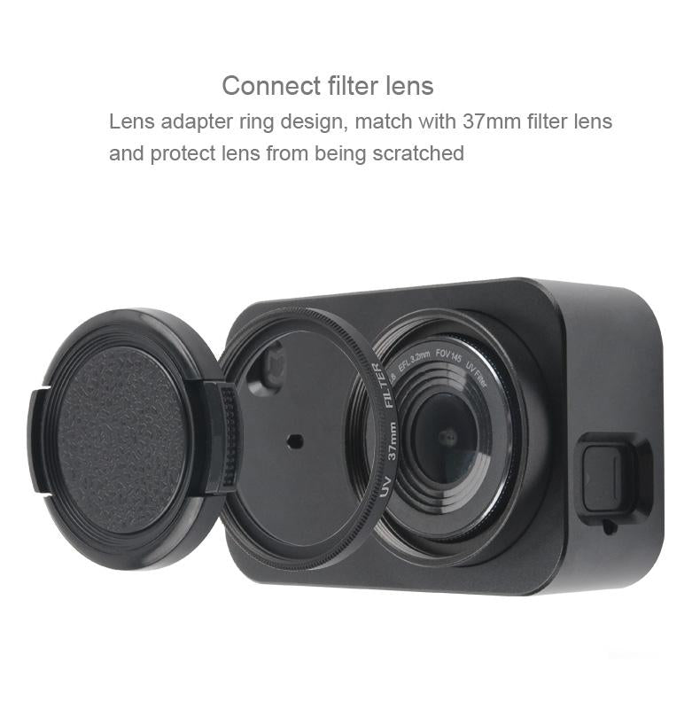 Aluminum Alloy Protective Cage for Xiaomi Mijia Camera with Lens Cap and Screw - 37mm