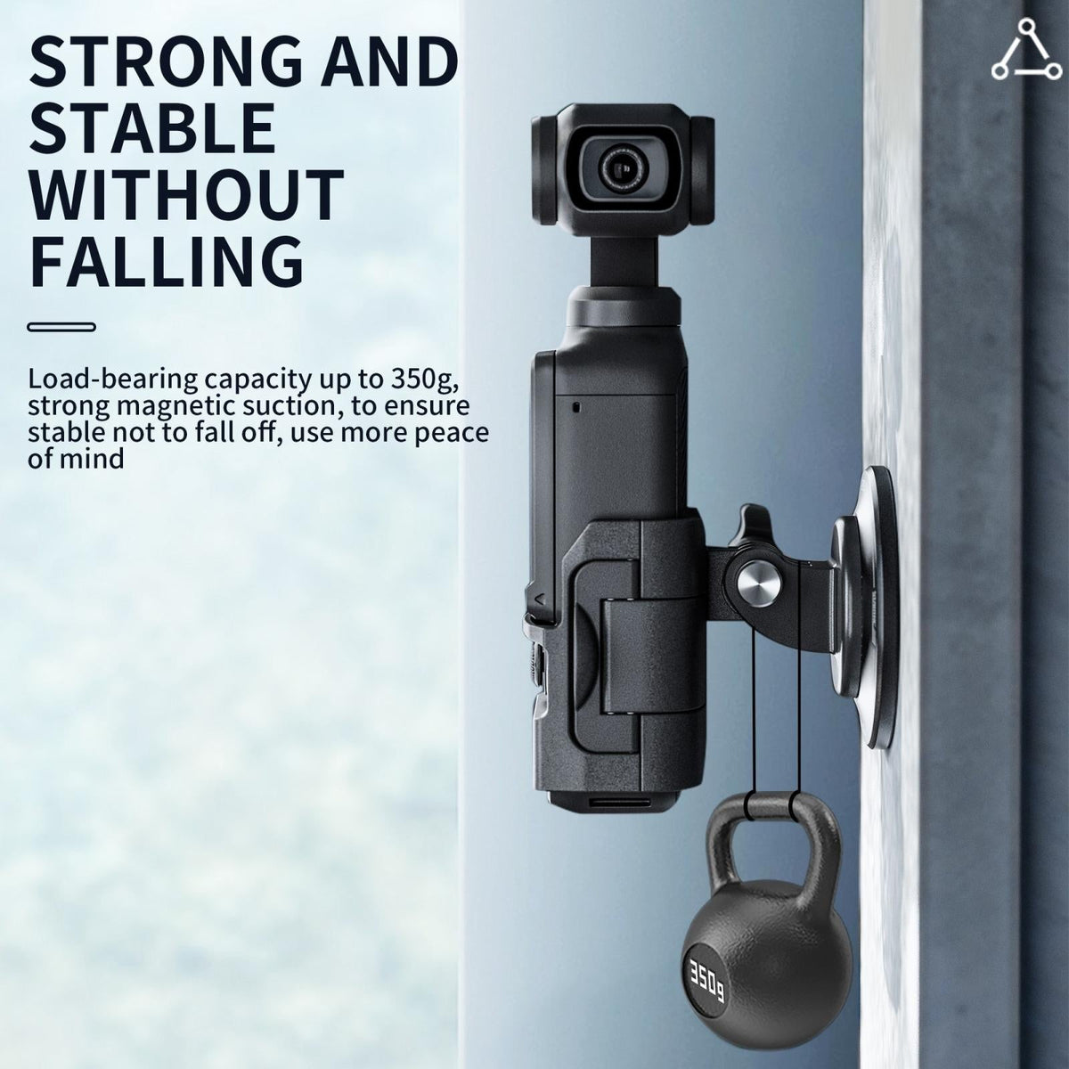 Universal 1 / 4 Metal Mount With Magnetic Base