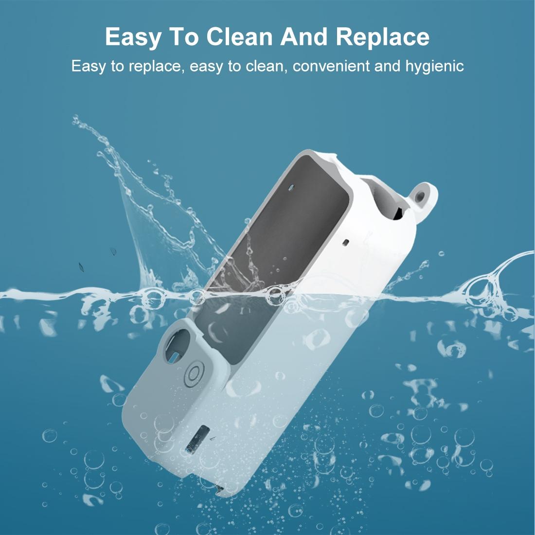 3 in 1 Silicone Case Set for Dji Pocket 3 - Black