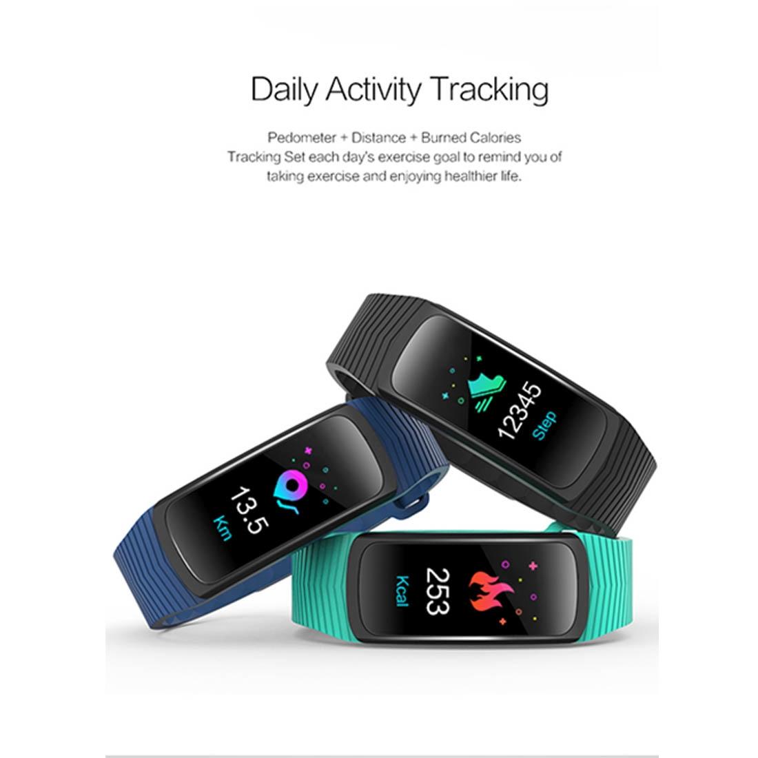 Waterproof Bluetooth Fitness Tracker - Ip67 - Black