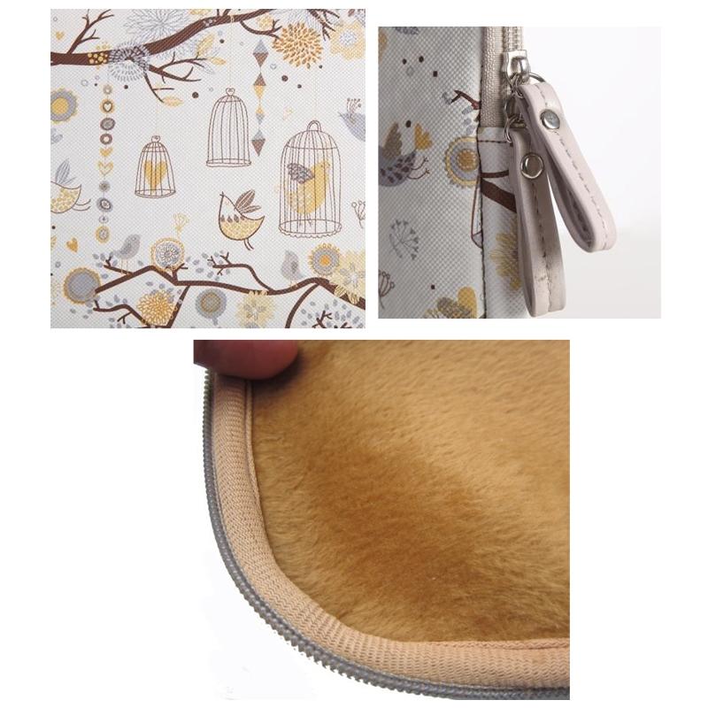 14 Notebook Tablet Liner Bag - Black - Grey