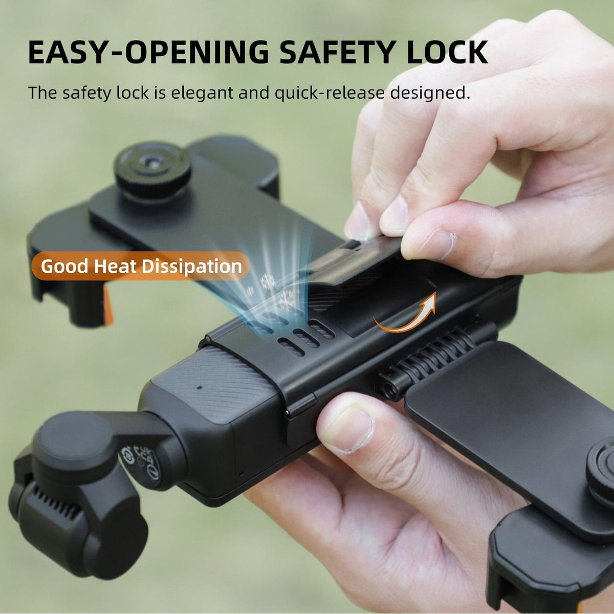 Universal Dual Phone Clamp for Dji Pocket 3
