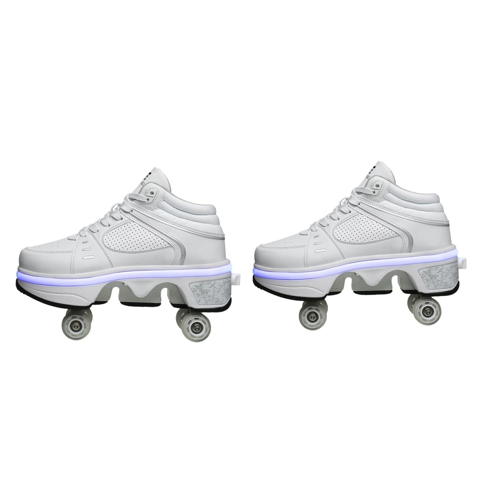 37 Double Row Deformation Rune Roller Skates - Dual Purpose