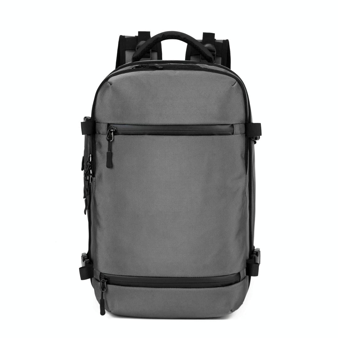 17 Inch Waterproof Usb Shoulder Backpack for Travel - Black