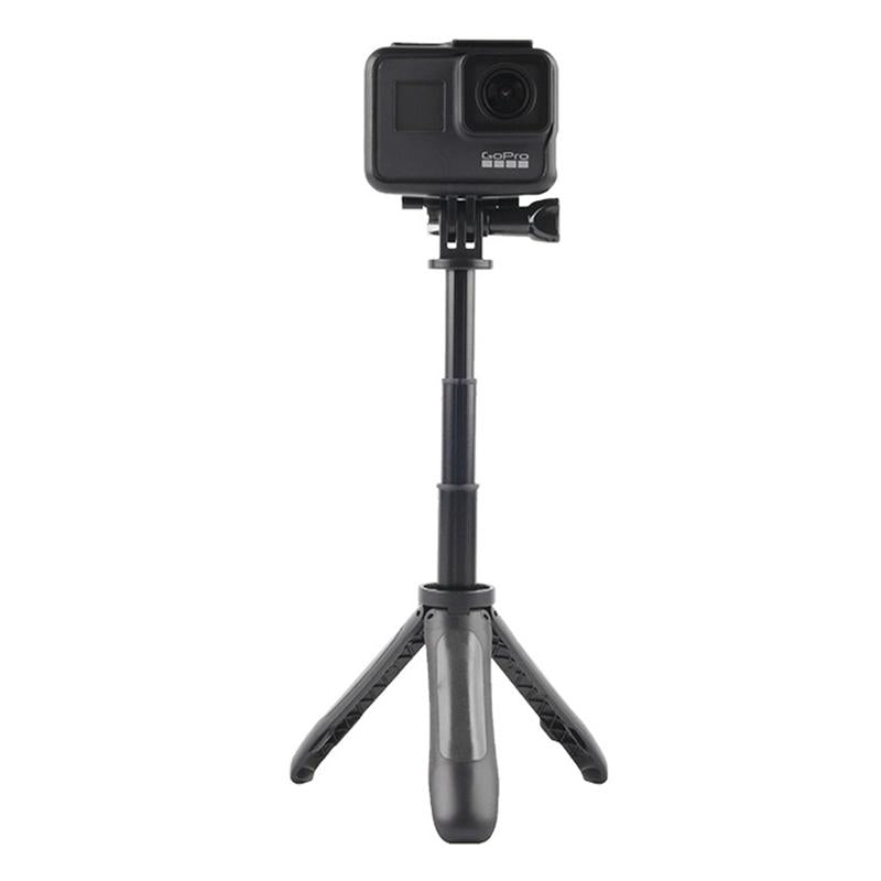 Mini Tripod for Gopro Insta360 Dji Action Cameras - Black