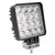 48W 4000Lm 16 Led White Light Condenser Engineering Lamp / Waterproof Ip67 Suvs Light Dc 10 - 30V Black