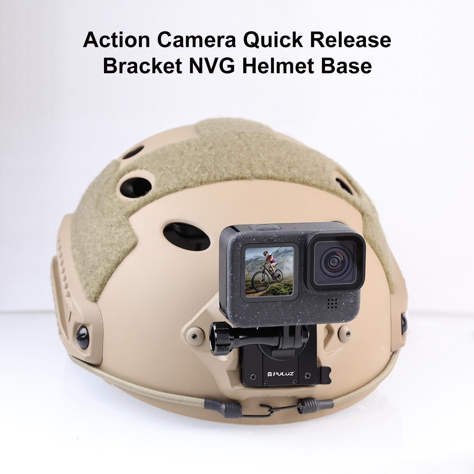 Universal Quick Release Bracket for Action Cameras - Aluminum