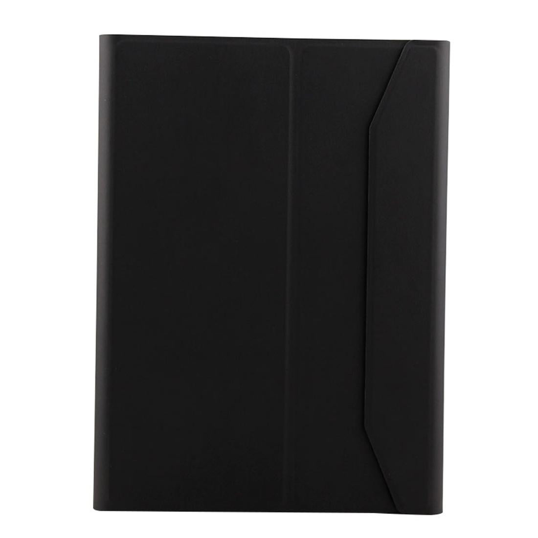 Aluminum Keyboard & Leather Tablet Case For Ipad Pro 10.5 / Air 2019 - Bluetooth Detachable Water Repellent - Black