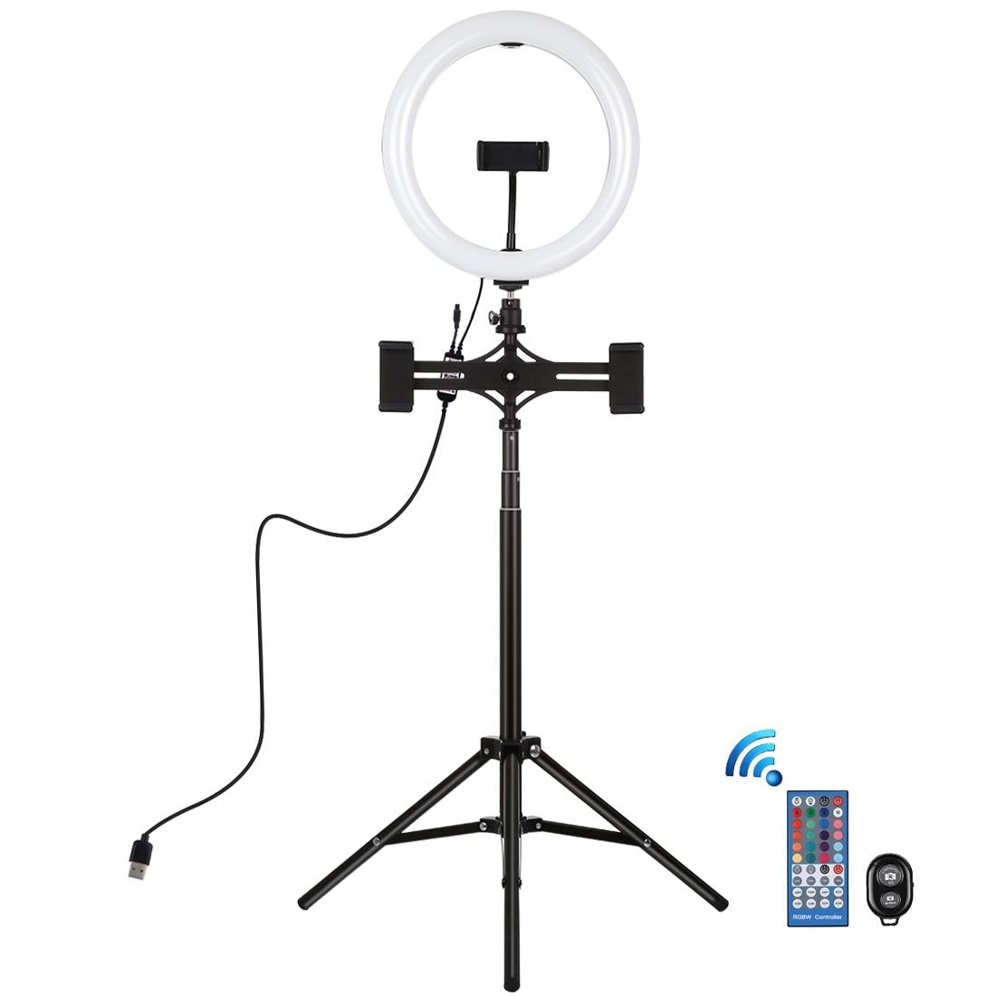 10.2 Rgbw Led Ring Light Kit with Tripod and Phone Mount