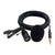 Clip-On Lavalier Microphone For Mobile Phones - 1.2M - Black