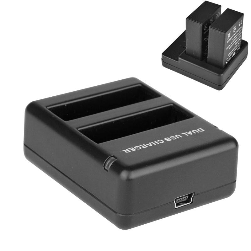 Portable Dual Usb Charger for Gopro Hero4 Batteries