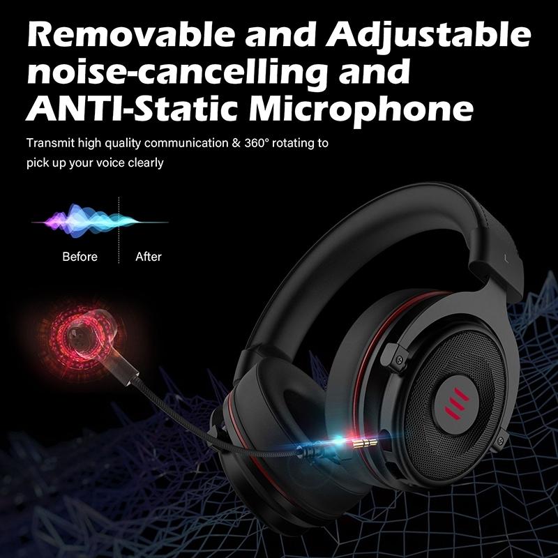 Usb Gaming Headset With 7.1 Surround Sound & Mic