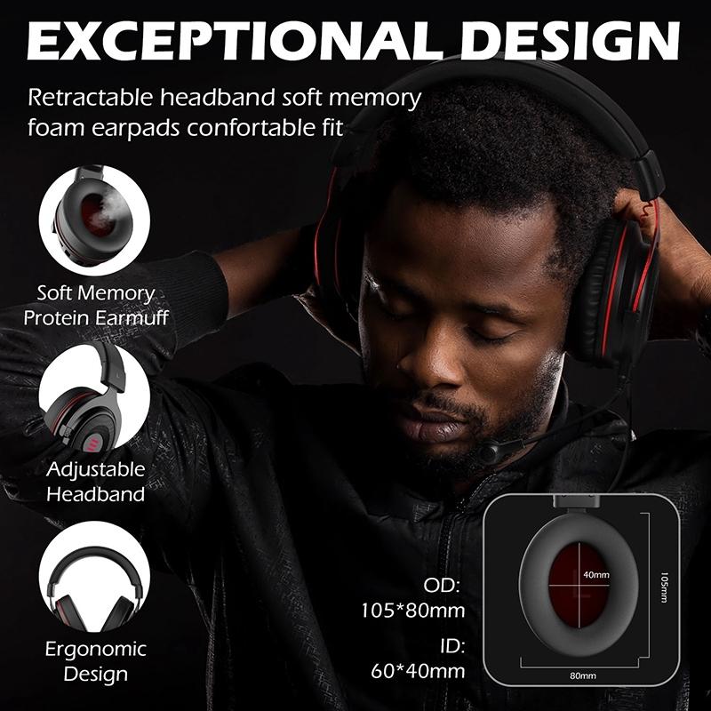 Usb Gaming Headset With 7.1 Surround Sound & Mic