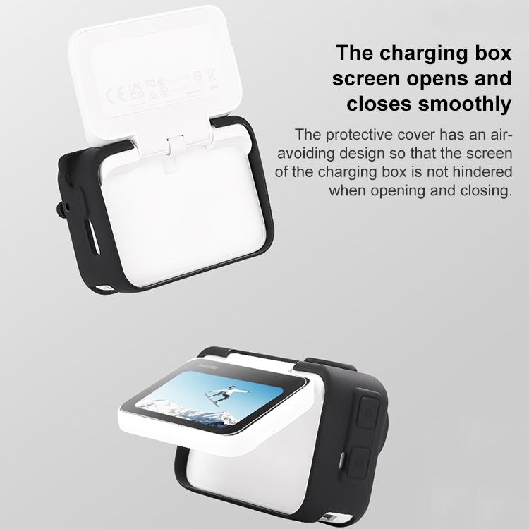 Insta360 Go 3 Silicone Case with Lens Cap and Strap - Black