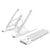 Foldable Laptop Stand for Desktop Cooling and Lifting - Black