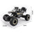 37cm Remote Control Bigfoot Climbing Car - 1 12 Alloy 4wd Cross-country Toy - Black