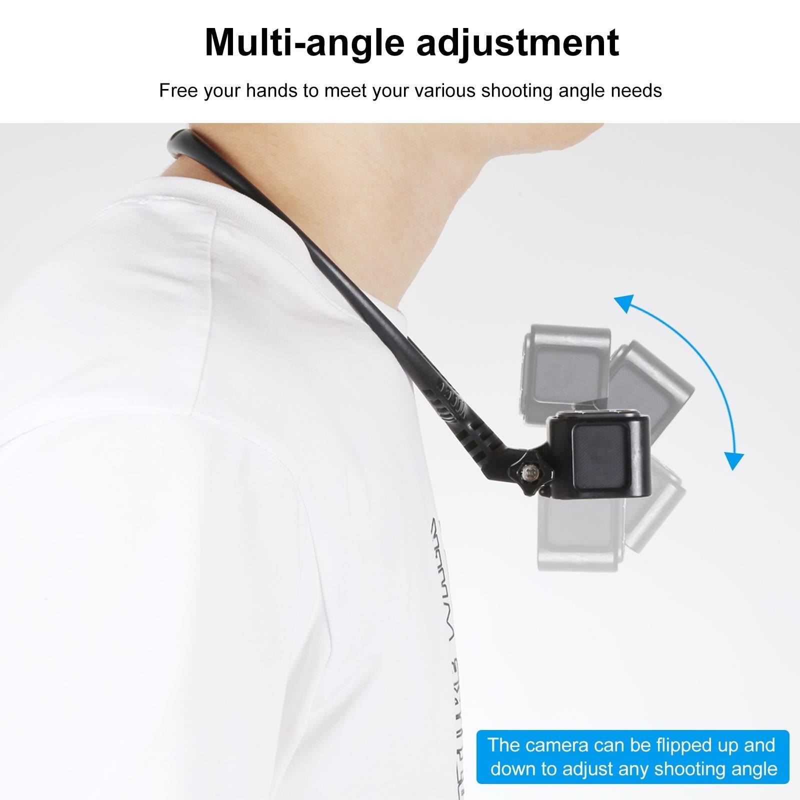 Flexible Gopro Mount for Action Cameras - Adjustable