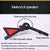 360 Degree Selfie Mount for Action Cameras with Flex Clamp