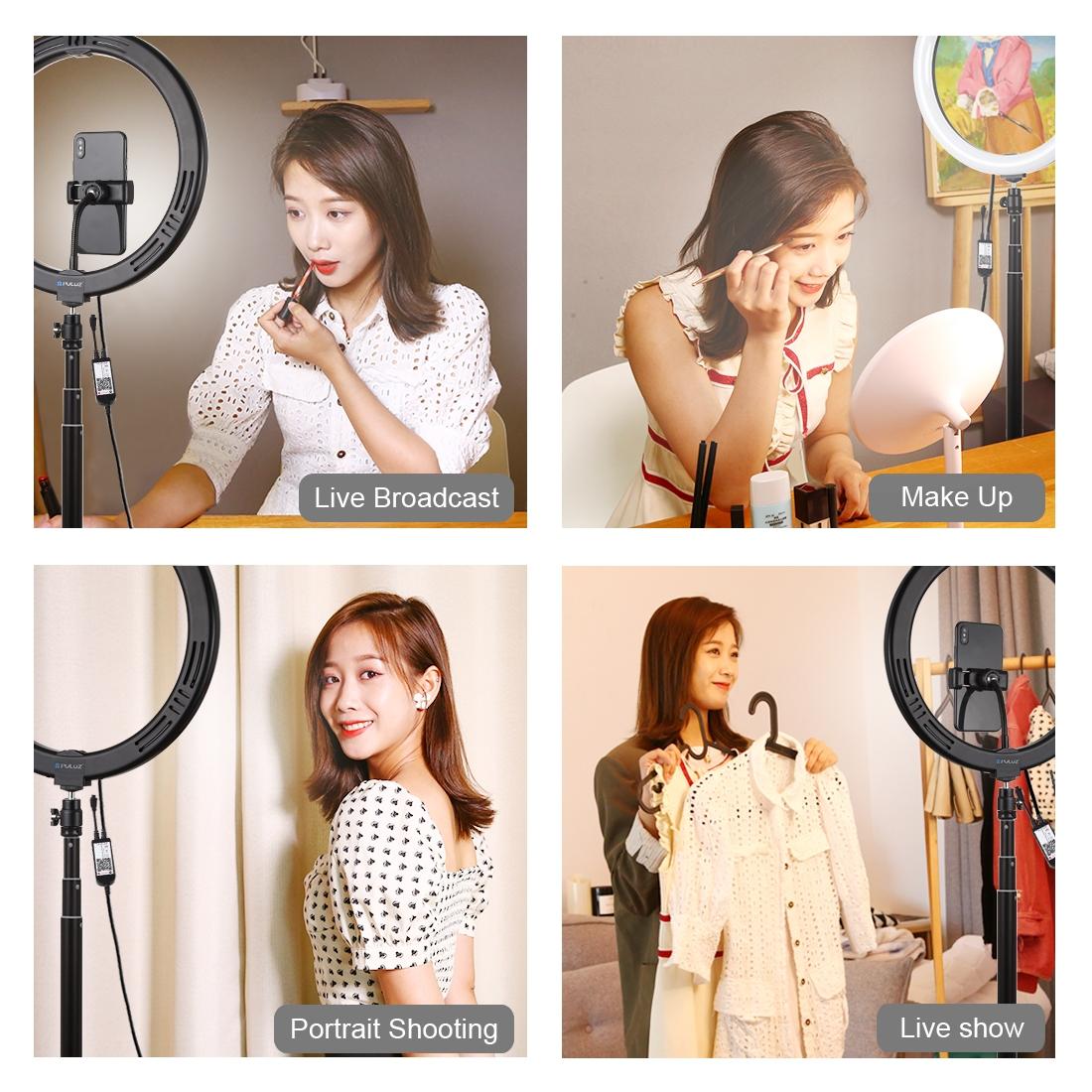 11.8 Rgbw Led Ring Light Kit with Mount & Remote