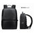 Business Waterproof Anti-Theft Double Shoulder Bag With Usb Port - 27X16.5X40Cm Black