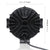 2 Pcs 3500Lm 6500K White Light 17 Led Waterproof Car Boat Marine Work Lights Spotlight Led Bulbs 30 Degrees Adjustable Dc 10 - 30V - Black