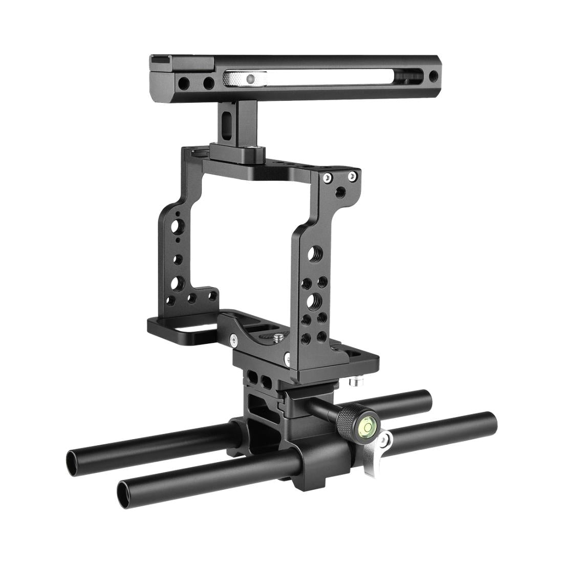 Video Camera Cage Stabilizer With Handle And Rail Rod For Nikon Z6 / Z7