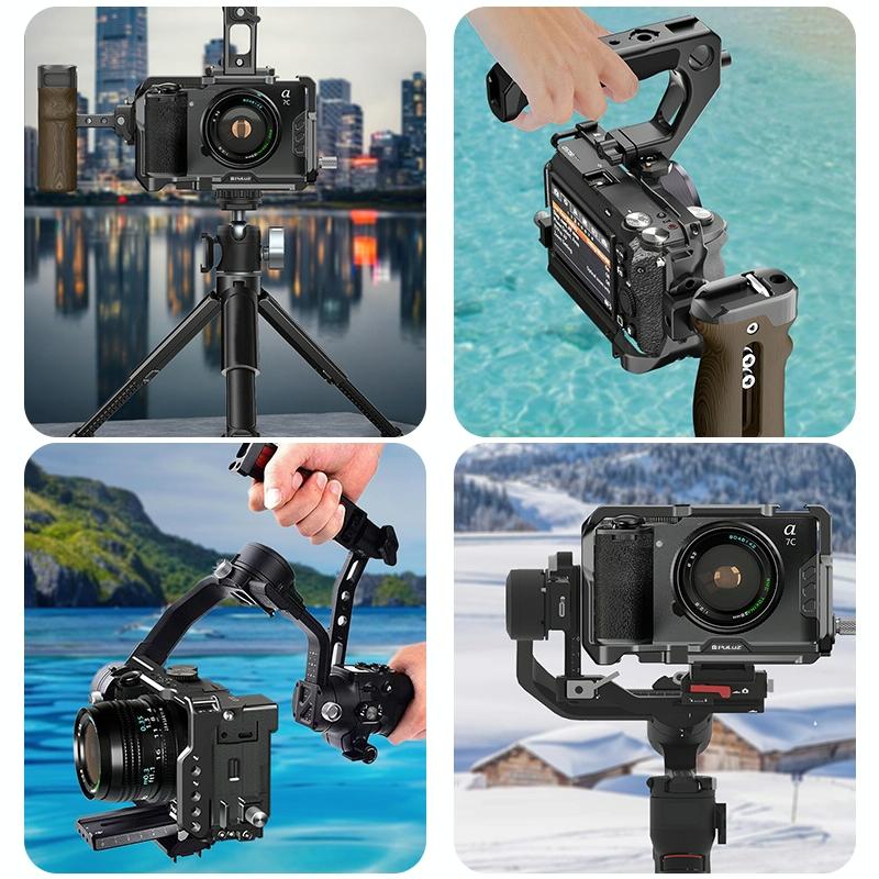 Metal Camera Cage Stabilizer - Black for Sony A7Cm2 / 7C Ii / 7Cr
