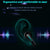 Wireless Gaming Earphones with Low Latency - Black