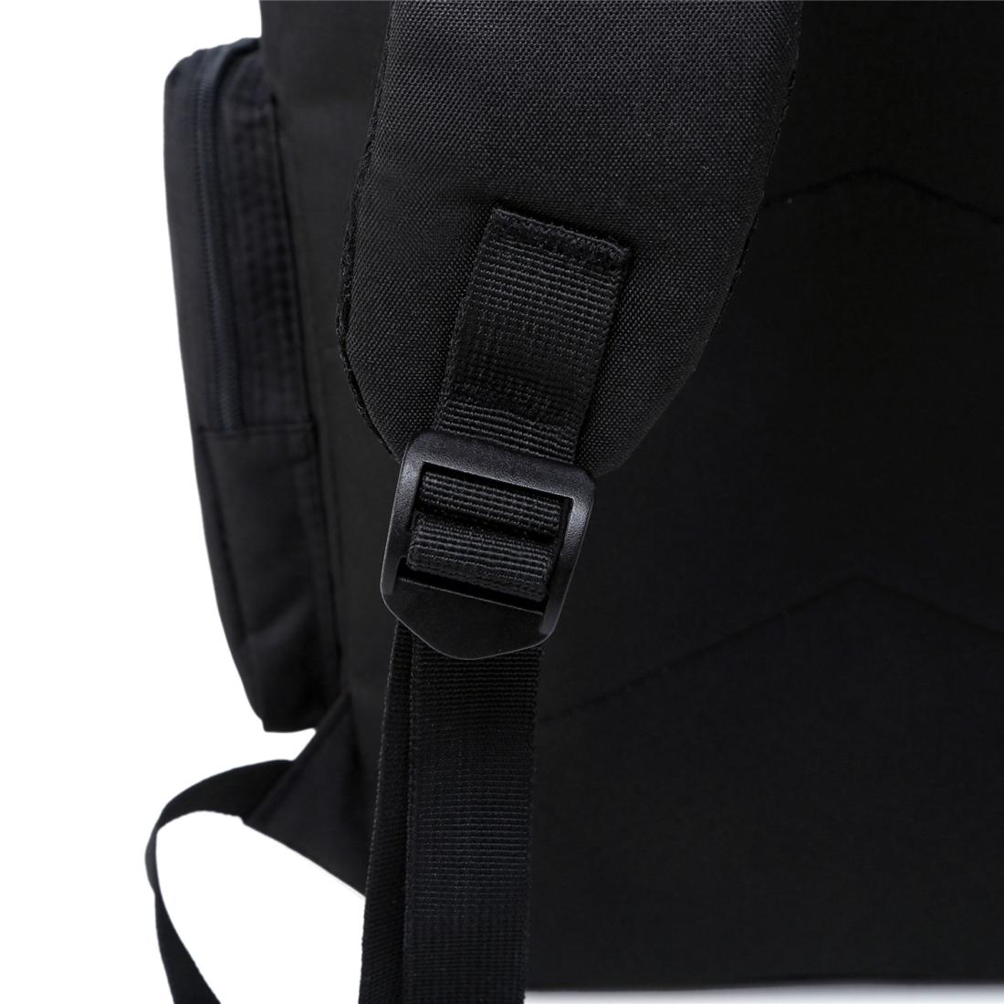 Versatile Outdoor Backpack with Breathable Design - Large Capacity - Black
