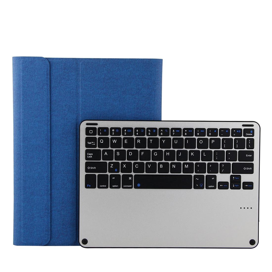 Bluetooth Keyboard & Tablet Case For Ipad Air / Pro 9.7 - Detachable Aluminum Alloy Imitation Cloth Sleep / Water Repellent - Black