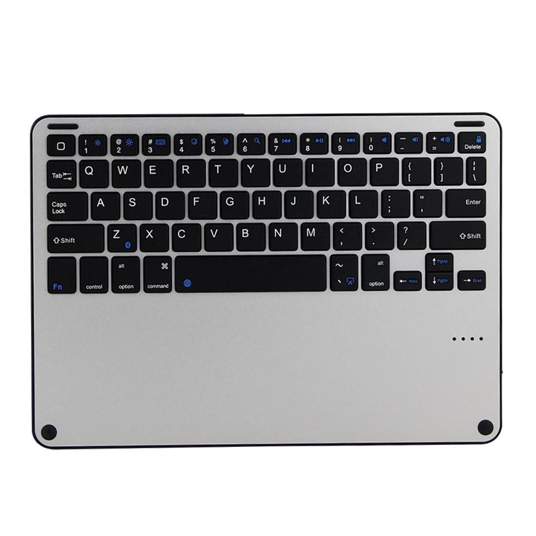 Bluetooth Keyboard & Tablet Case For Ipad Air / Pro 9.7 - Detachable Aluminum Alloy Imitation Cloth Sleep / Water Repellent - Black