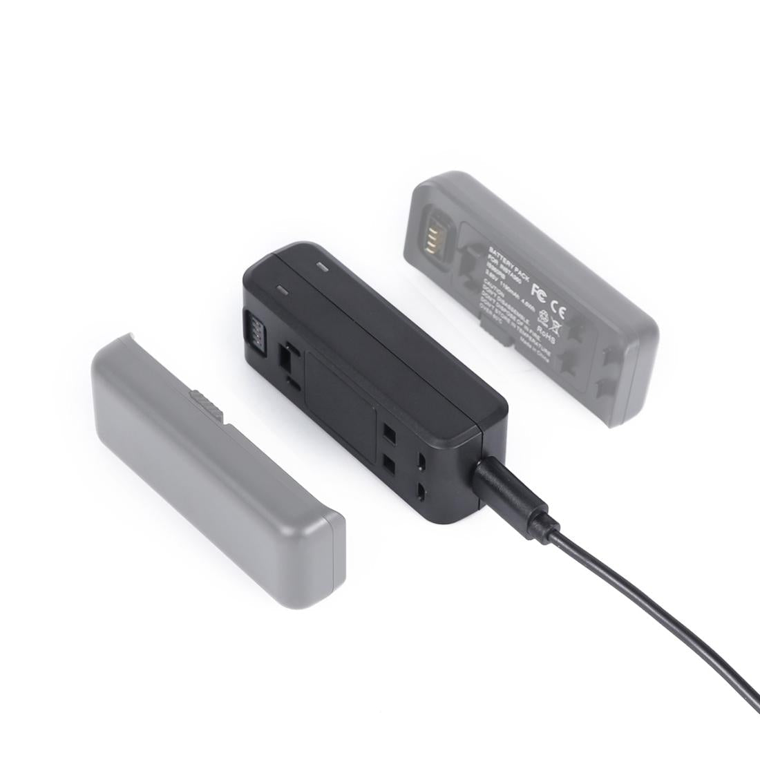 Dual-sided Charger for Insta360 one r Batteries