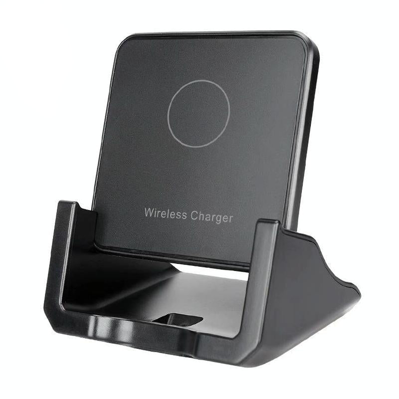 10W Vertical Wireless Charger For Mobile Phones Black