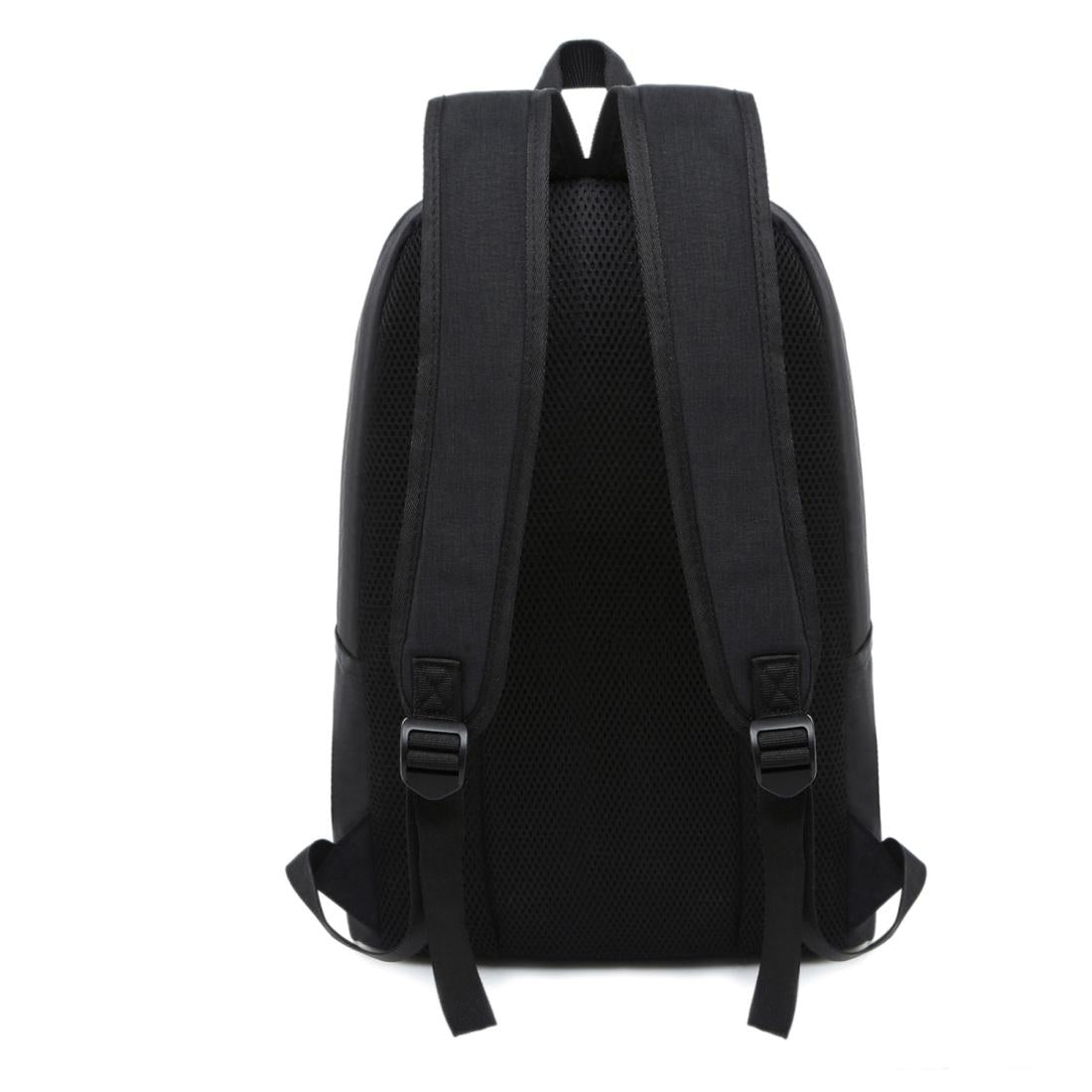 Versatile Outdoor Backpack For Notebooks And Tablets - Breathable And Casual - Black