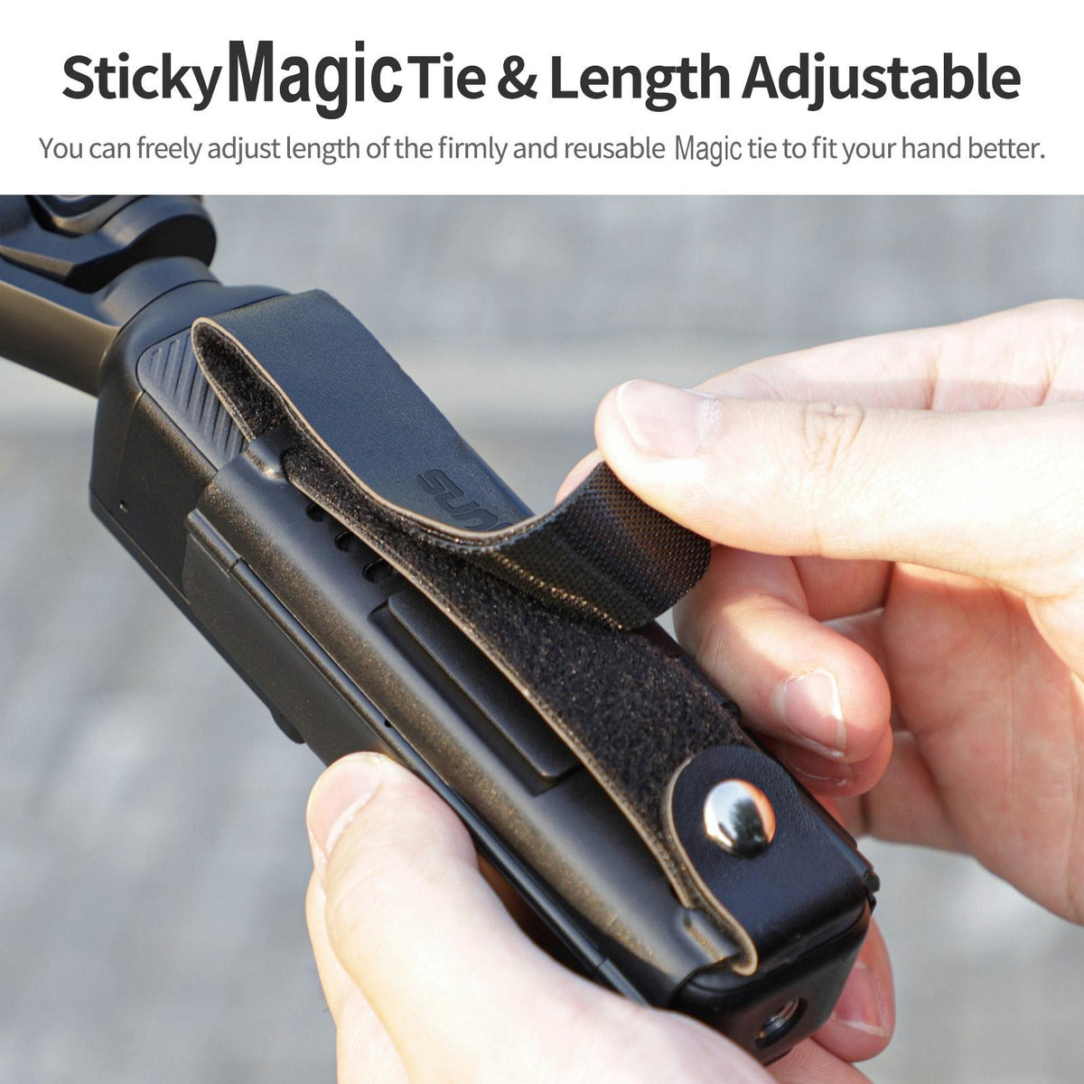 Protective Hand Band for Dji Pocket 3 with Cold Shoe Extension and Handle Cover