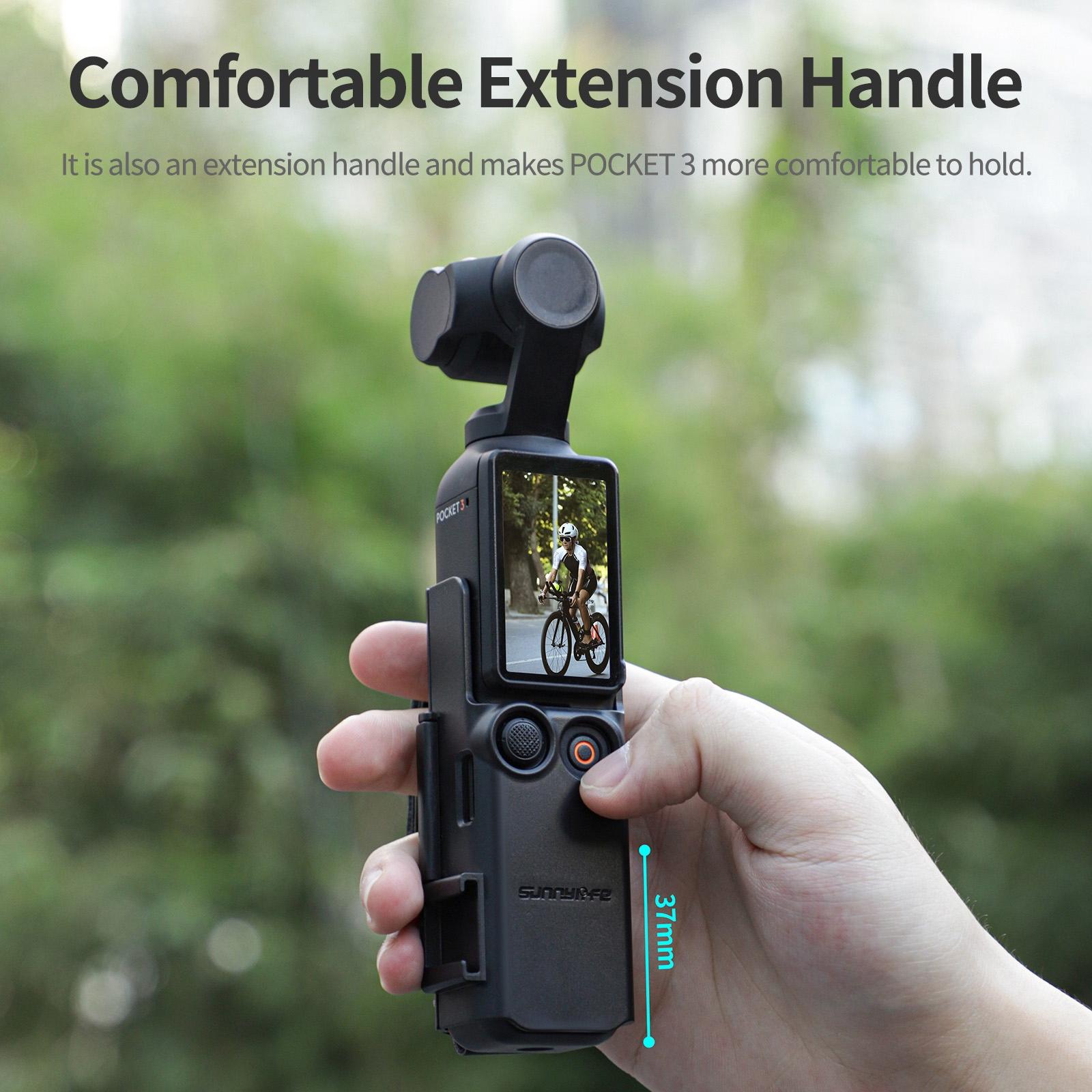 Protective Hand Band for Dji Pocket 3 with Cold Shoe Extension and Handle Cover