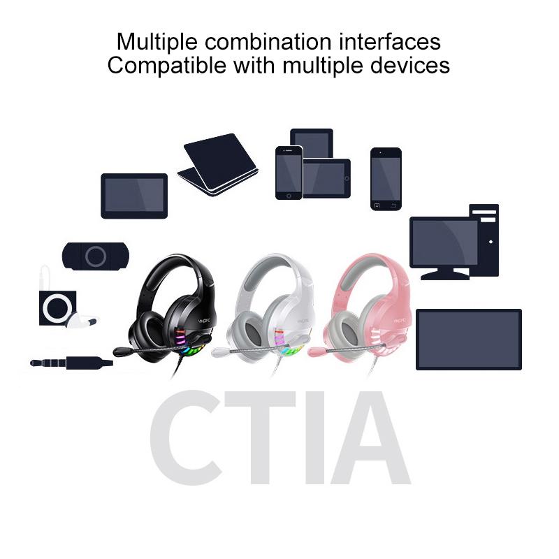 Q2 Wired Gaming Headset With Mic Single 3.5Mm