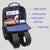 Large Capacity Anti-Theft Waterproof Shoulder Bag With Usb Port - Black 30.5X13X45Cm