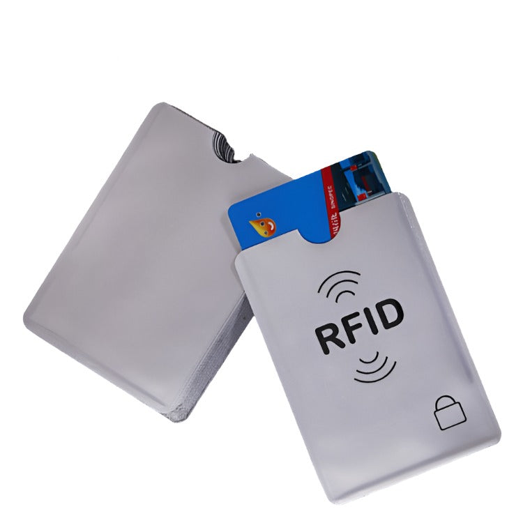100 Rfid Blocking Aluminum Foil Card Sleeves - Ccb1077B