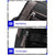 Waterproof Anti-Theft Outdoor Shoulder Bag With Usb Port - Large Capacity - Black