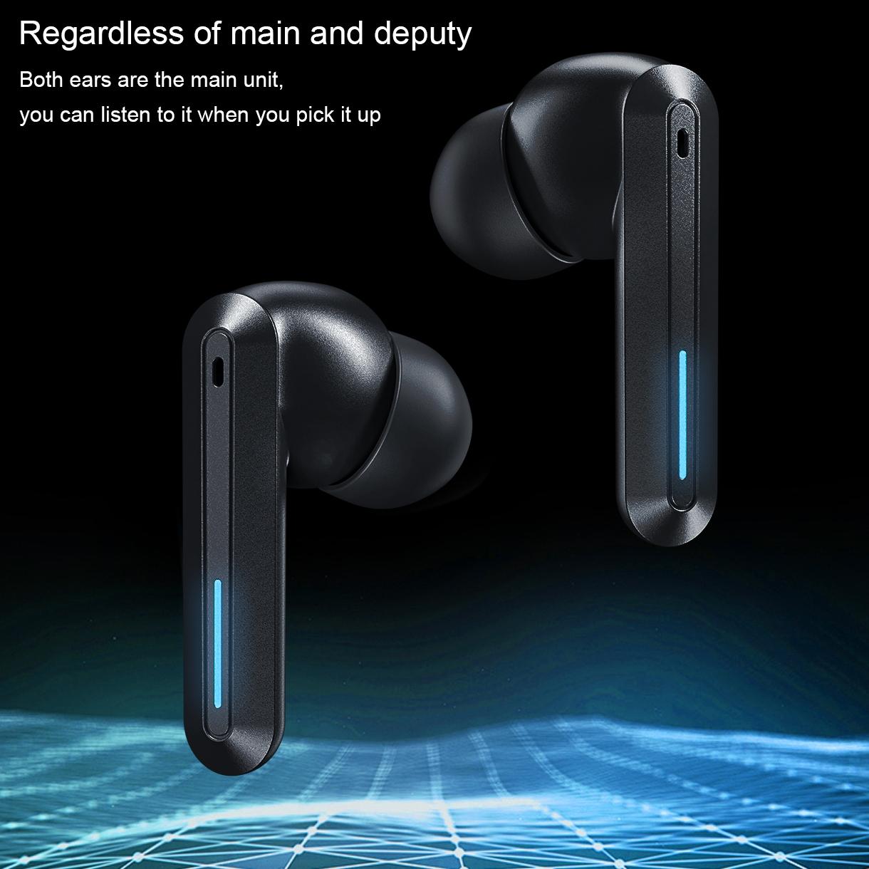 Wireless Bluetooth Gaming Earphones - et Series V9 - Black