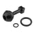 Universal 1 / 4 Ball Adapter for Action Cameras - Compatible with Gopro Insta360 Dji and More - 2.5cm Diameter - Black