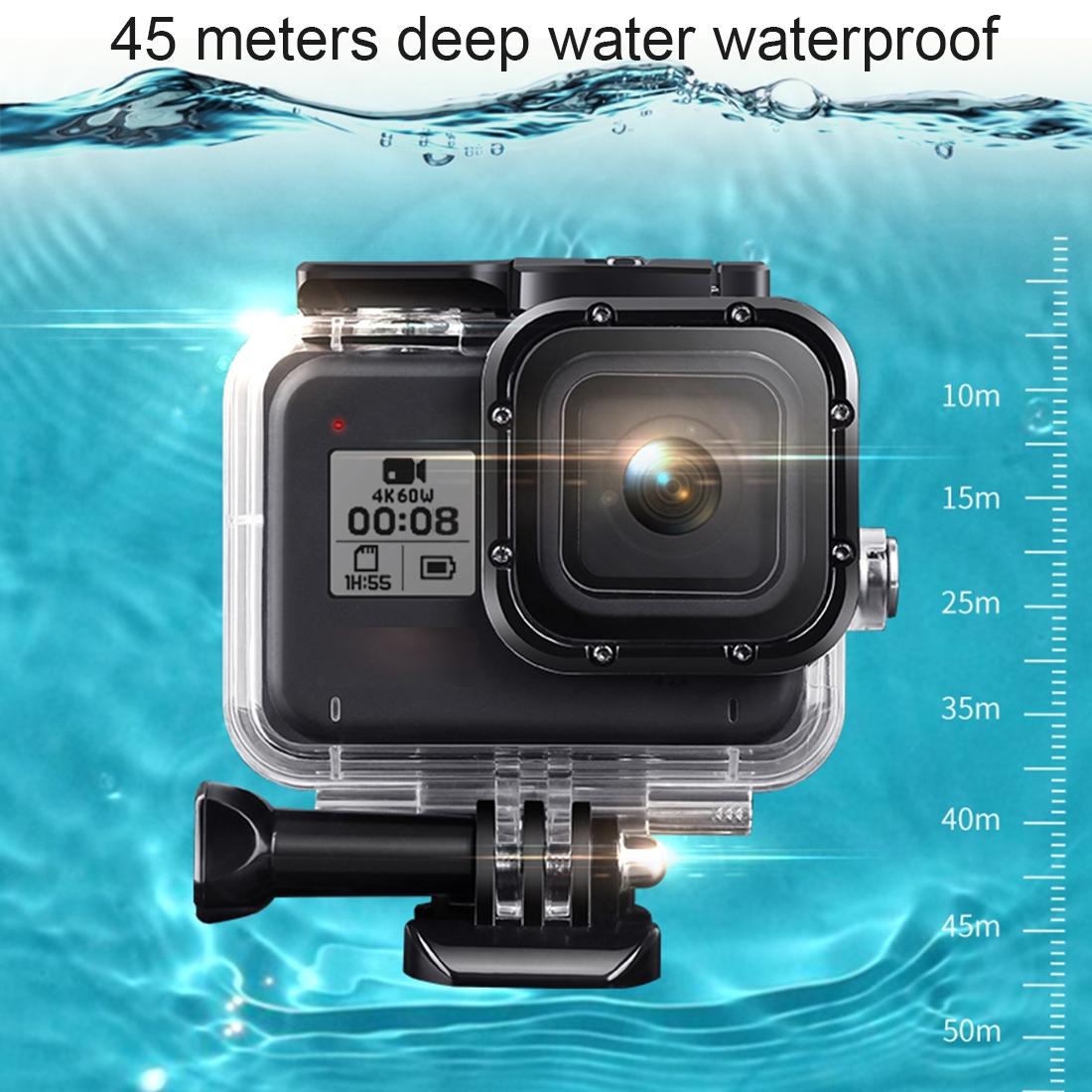 Waterproof Housing for Gopro Hero8 with Mount and Accessories