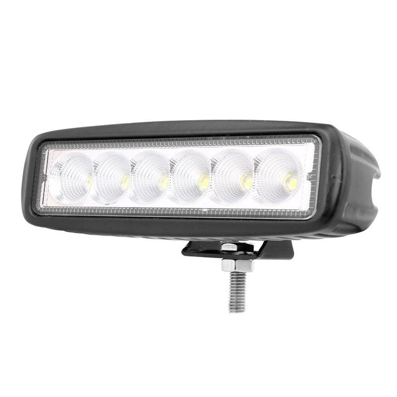 18W Epistar 6 Led Car Work Lamp Bar Light Waterproof Ip67 Dc 10 - 30V - 1440Lm