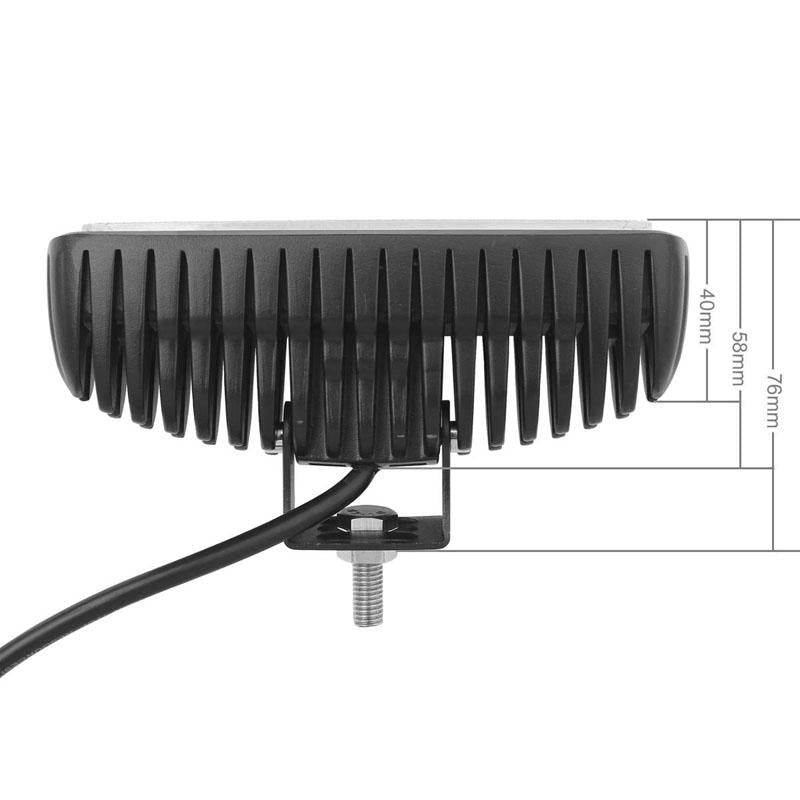 18W Epistar 6 Led Car Work Lamp Bar Light Waterproof Ip67 Dc 10 - 30V - 1440Lm