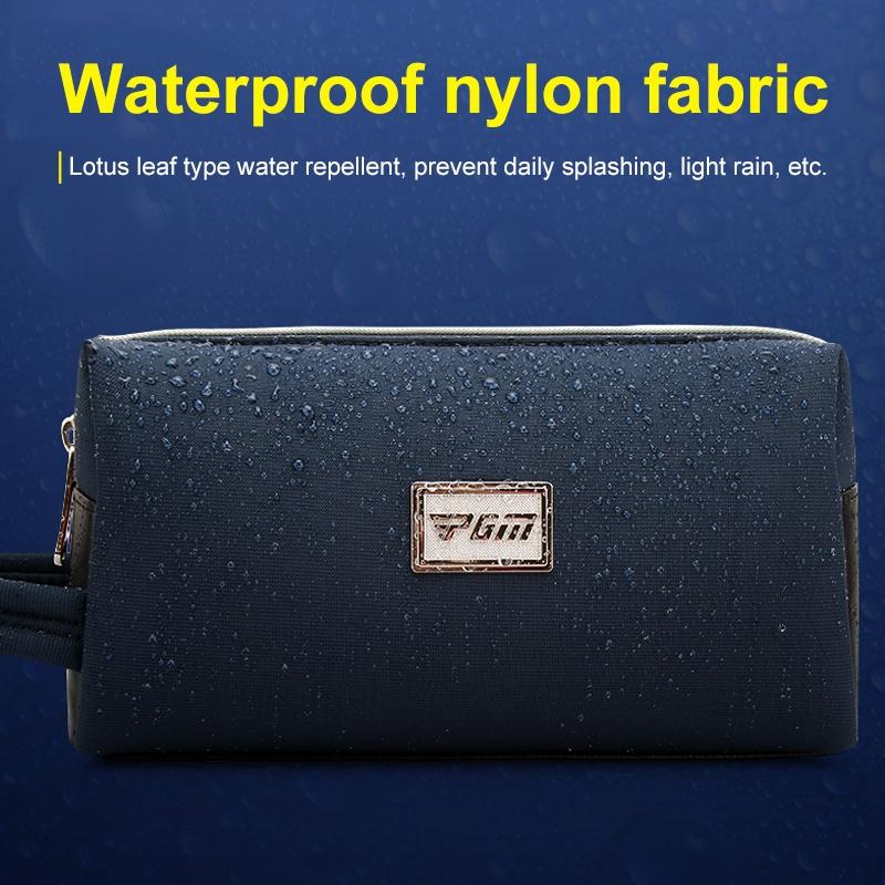 Men Waterproof Golf Clutch Bag - Lightweight & Multi-functional - Black
